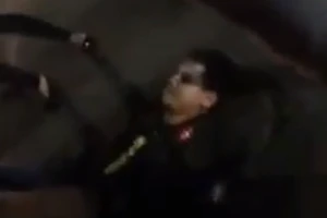 Nam thanh niên tông cảnh sát bất tỉnh