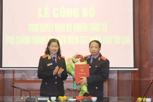Viện kiểm sát Tối cao có Phó Chánh thanh tra mới