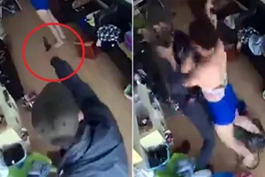 Đem súng giả đi cướp, bị nữ chủ nhà đánh chạy 'té khói'