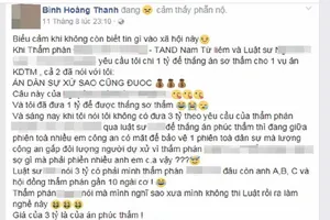 Công an điều tra vụ tố thẩm phán nhận 1 tỉ đồng