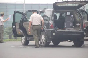 Siết chặt an ninh tại Nội Bài đón ông Tập Cận Bình 