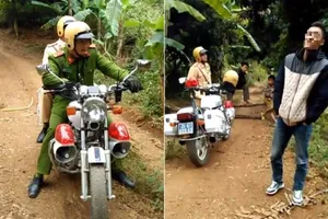 Thực hư việc CSGT bị chặn xe đòi thu phí qua đường