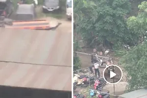 CSGT Hà Nội đề nghị xử lý người đăng clip 'tráo phụ tùng xe'