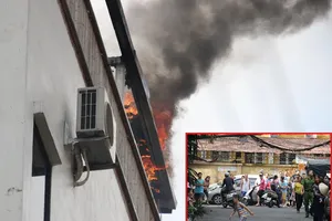 Cháy khách sạn ở Hà Nội, khách nước ngoài chạy tán loạn