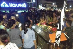 Công an thông tin chính thức vụ 'quan tài diễu phố'