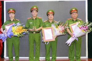 Bổ nhiệm một loạt nhân sự cấp cao của Cảnh sát PCCC