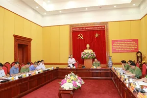 Ban Chỉ đạo Trung ương về PCTN làm việc với Bộ Công an