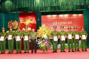 Trung tướng Trần Văn Vệ làm chánh văn phòng cơ quan CSĐT