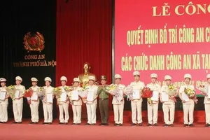 Hà Nội điều động 137 công an về cấp xã