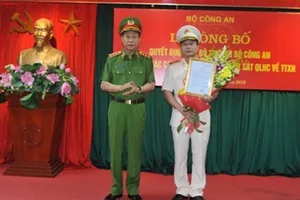 Bộ Công an bổ nhiệm một tân cục trưởng