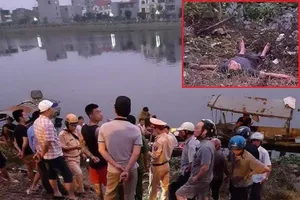 Nghi án cướp xe tải, nam thanh niên bỏ chạy rồi lao xuống sông