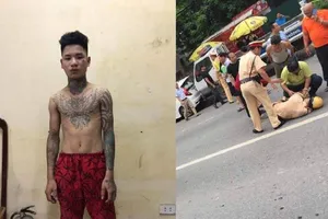 Tạm giam thanh niên không đội mũ bảo hiểm, tông gục CSGT