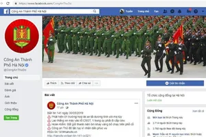 Công an Hà Nội có Fanpage 