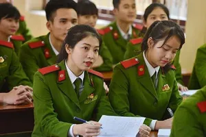 3 điểm mới thí sinh thi ngành công an năm 2019 cần biết