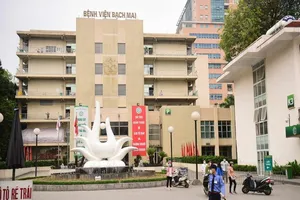 Bệnh viện Bạch Mai. Ảnh: Internet
