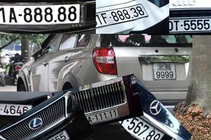 Bộ Công an đề xuất đấu giá, cấp biển số xe theo sở thích. Ảnh minh họa