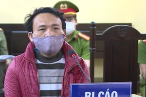 Bị cáo Nguyễn Văn Hội tại tòa. Ảnh: A.T