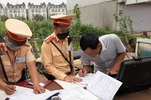 15 ngày tổng kiểm soát gần 10.000 tài xế uống rượu bia bị phạt