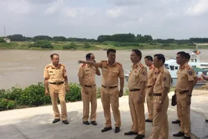 Tân Cục trưởng kiểm tra công tác lực lượng CSGT đường thủy