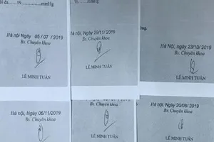 Bộ Y tế chỉ đạo khẩn vụ 'nhân bản' phiếu siêu âm tim phi công