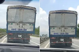 Xe ưu tiên liên tục hú còi, tài xế quyết không nhường đường