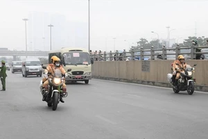 Tạm cấm nhiều tuyến đường xung quanh nơi tổ chức Đại hội XIII