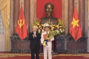 Thứ trưởng Bộ Công an được thăng hàm Thượng tướng