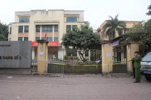 Phòng công chứng số 3, nơi BN 1814 thực hiện hợp đồng mua bán nhà. Ảnh: T.PHAN