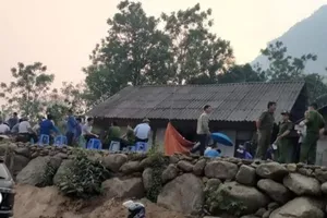 Khu vực nơi xảy ra vụ án mạng