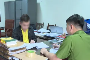 Trần Văn S. tại cơ quan công an