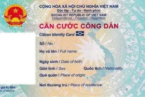 Bộ Công an đề xuất phạt tới 6 triệu đồng nếu cầm cố thẻ CCCD