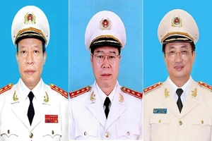 3 Thứ trưởng Bộ Công an nghỉ hưu từ ngày 1-6