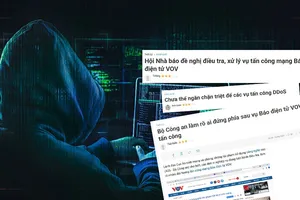 Khởi tố bị can trong vụ tấn công mạng báo điện tử VOV