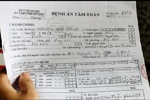 Làm giả bệnh án tâm thần cho tội phạm giết người trốn khỏi trại giam