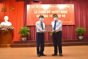 Bổ nhiệm tân giám đốc Học viện Báo chí và Tuyên truyền