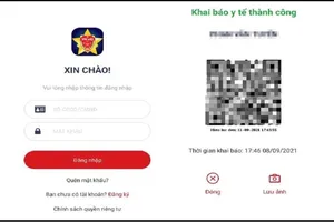 Bộ Công an mở ứng dụng khai báo y tế mới, mã QR có hiệu lực 3 ngày
