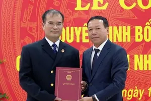 Nhân sự mới ngành tòa án và kiểm sát