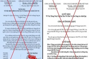 Bị công an triệu tập vì mạo danh đội trưởng cảnh sát cơ động