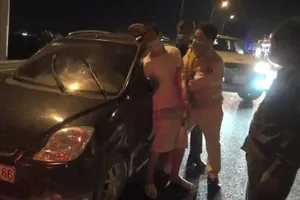 CSGT chặn cao tốc để khống chế người say xỉn, trốn khỏi khu cách ly