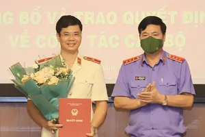 Điều động, bổ nhiệm nhiều nhân sự mới ngành tòa án và kiểm sát