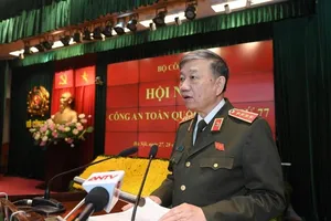 Bộ trưởng Công an: ‘Tuyệt đối không dung thứ tiêu cực, bao che, bảo kê tội phạm'