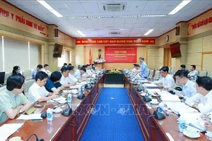 Ban Chỉ đạo Trung ương về phòng chống tham nhũng, tiêu cực kiểm tra tại Bộ Y tế