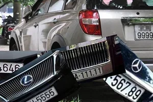 Đấu giá biển số xe: Đề xuất giá khởi điểm ở TP.HCM và Hà Nội là 40 triệu đồng