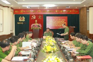 Công bố xác minh tài sản của 14 cán bộ có chức vụ tại Bộ Công an