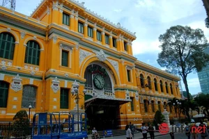 Bưu điện TP.HCM được tài trợ toàn bộ sơn khi sơn lại