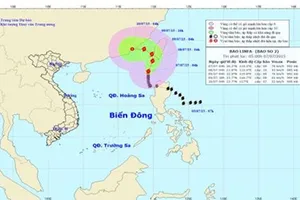 Tin mới nhất về cơn bão số 2 trên biển Đông