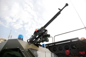 Cận cảnh xe chống đạn RAM-MKIII của lực lượng an ninh Việt Nam