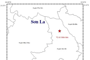 Động đất Sơn La rung chuyển 3,4 độ richter 