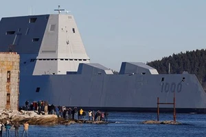 Choáng ngợp với tàu khu trục “khủng” giá 4,4 tỉ USD của Mỹ