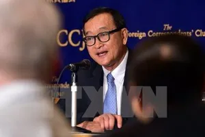 Thủ lĩnh đối lập Sam Rainsy bị tòa Campuchia kết tội phỉ báng